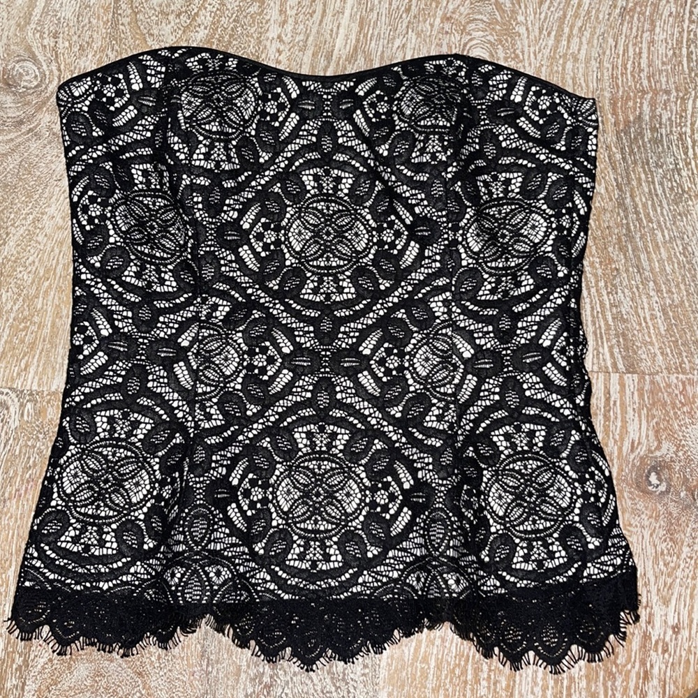 White House black market bustier  size 2